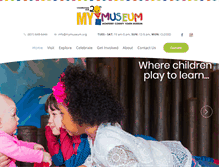 Tablet Screenshot of mymuseum.org